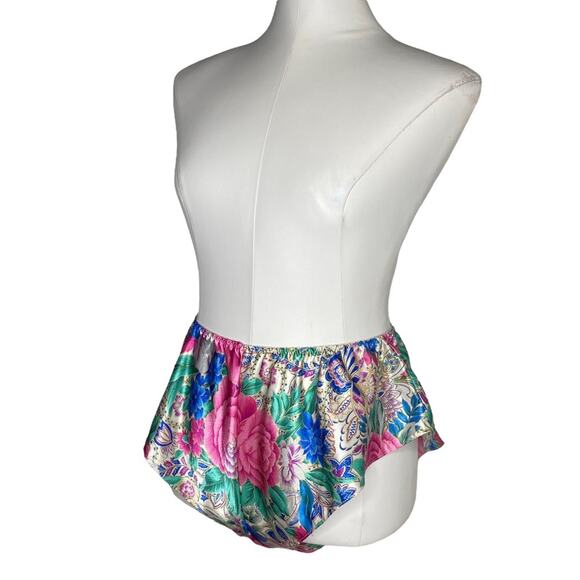 Vintage Victoria’s Secret Floral High Cut Panties size Small - Picture 4 of 10